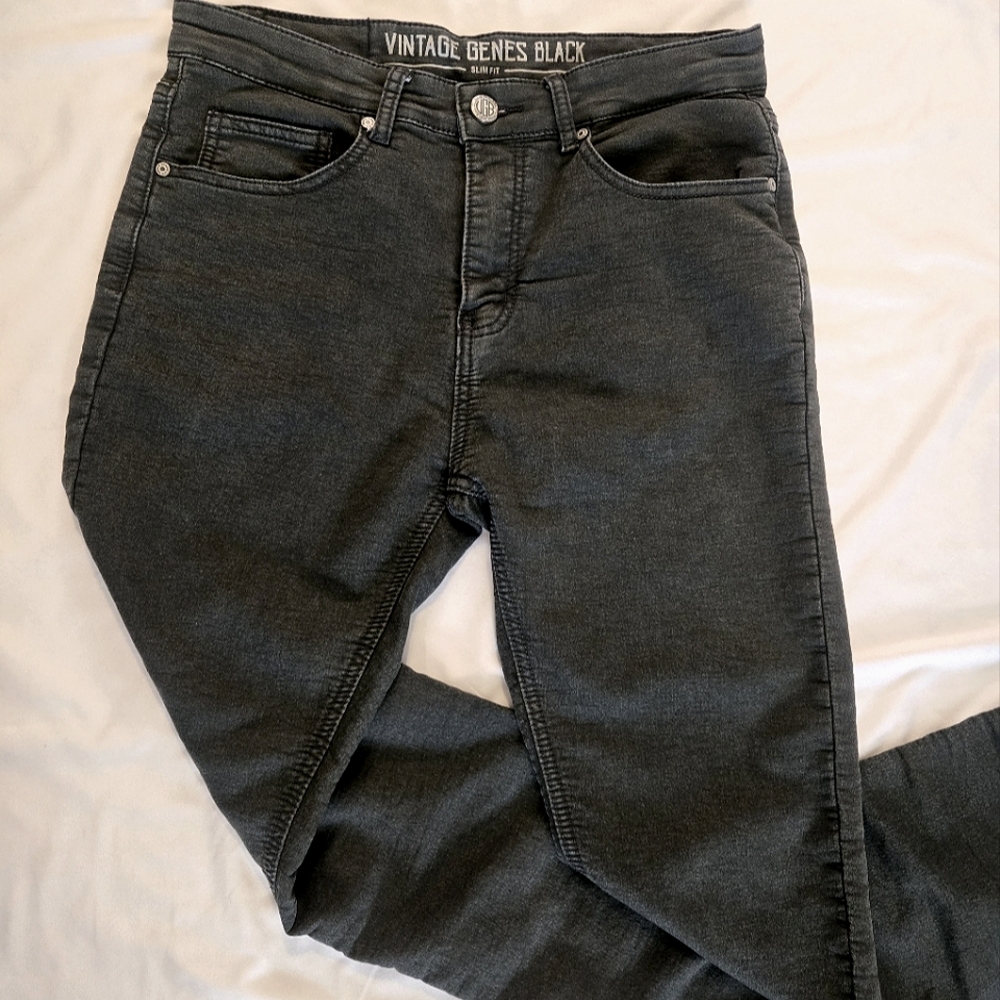 Vintage Genes Black slim fit petite black skinny jeans 8/10 (30)